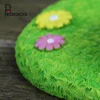 ROOGO resin grass pedestal handmade decoration Desktop decoration low price free shipping