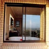 Non-thermal break aluminum house glass window price