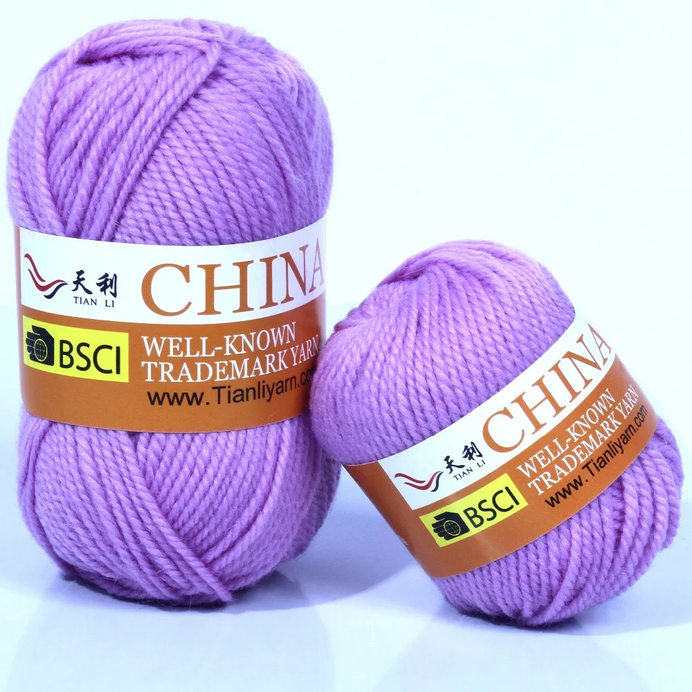 Wool And Polyester Yarn For Hand Knitting Baby Yarn Buy Hand Knitting