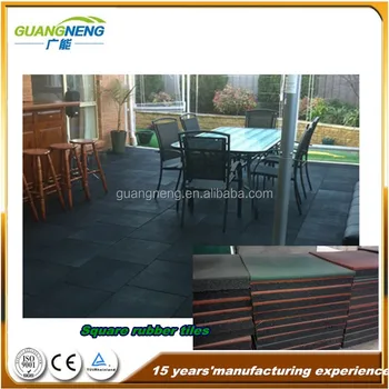 Outdoor Recycled Rubber Patio Brick Pavers Buy Rubber Brick