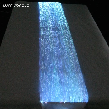 Luminous Fiber Optic Fabric Placemats Centerpieces Table Runner Luminous Fiber Optic Fabric Placemats