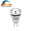 JingTeng 10mm 2 pin JT8B-Q10Y momentary Latching or reset Waterproof Switch self-locking push switch/ connector wire