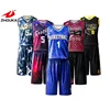 Cool Latest Design Sublimation Basketball Uniforms Custom Shorts And Tops Cheap Basketball Jerseys For Team Wear