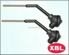 High Temperature Precious Metal B type Thermocouple sensor with Corundum