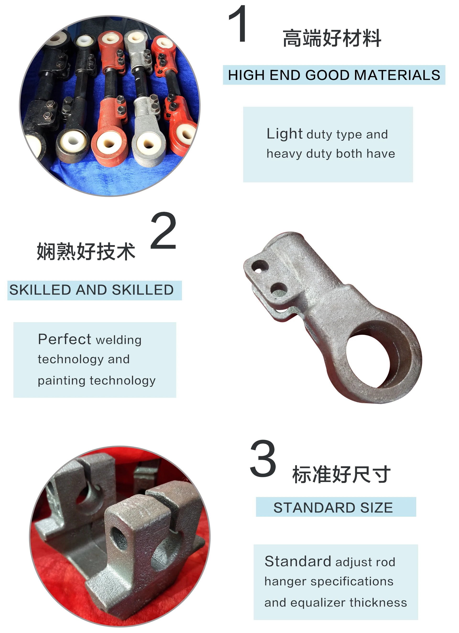 Wholesale High Quality Trailer Suspension Parts Torque Arm For Semi