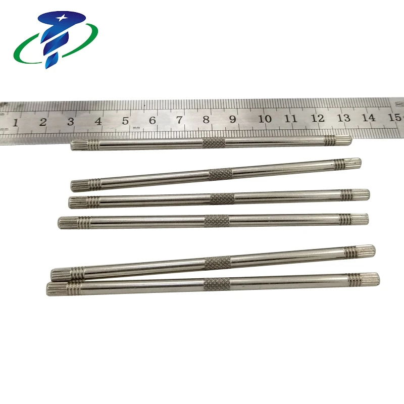 Nickel Steel Spline Knurled Electric Motor Shaft Buy Motor Shaft