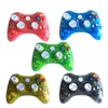 Transparent Blue Led Light Gamepad Joystick for Micro soft for Xbox360 Wireless Controller