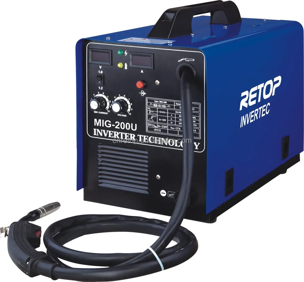 Mig250e Chinese Mig Mag Welder Portable Igbt Dc Inverter Welding