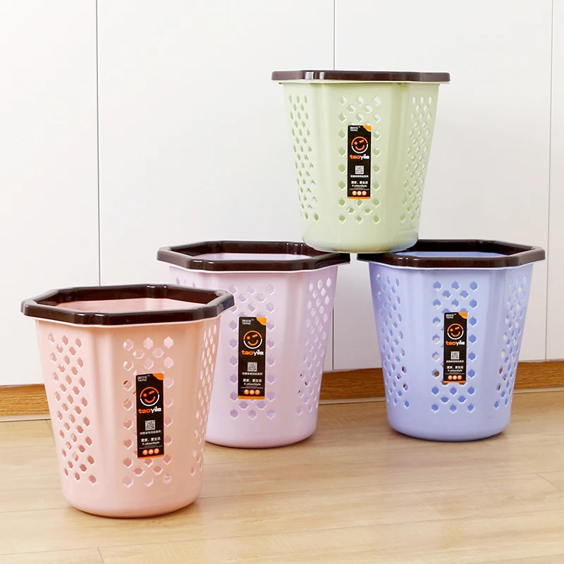 Cheap Plastic Waste Basket Office Paper Basket
