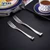 New stainless steel cutlery spoon creative handle design solid color tableware