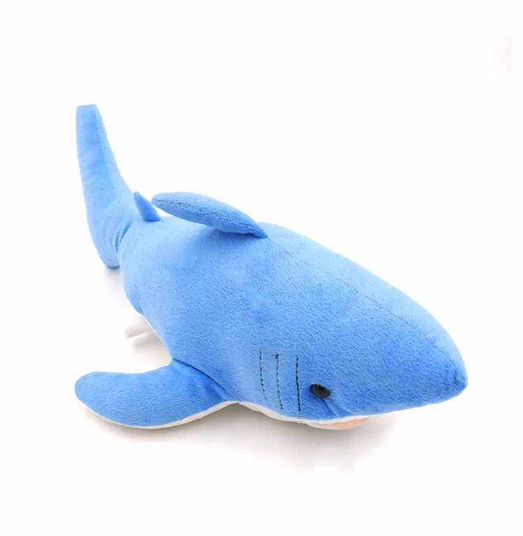 blue shark plush