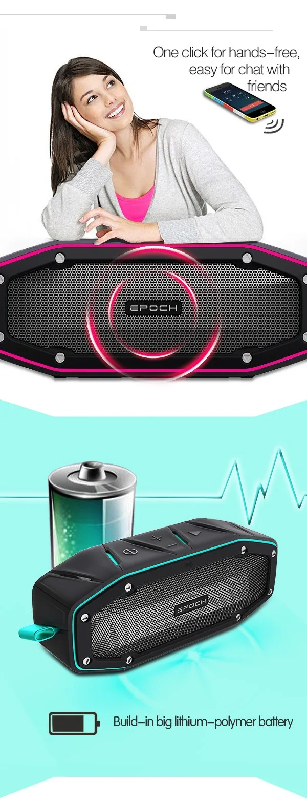 Builtin Mic,With Handfree(phone) Function Portable Mini Car Speaker