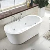 new tub rectangle corner 1700 1800mm size whirlpool air jet massage bathtub
