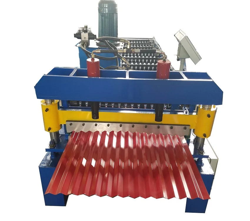 Corrugated Sheet Roll Forming Machine - Buy Corrugated Sheet Roll ...