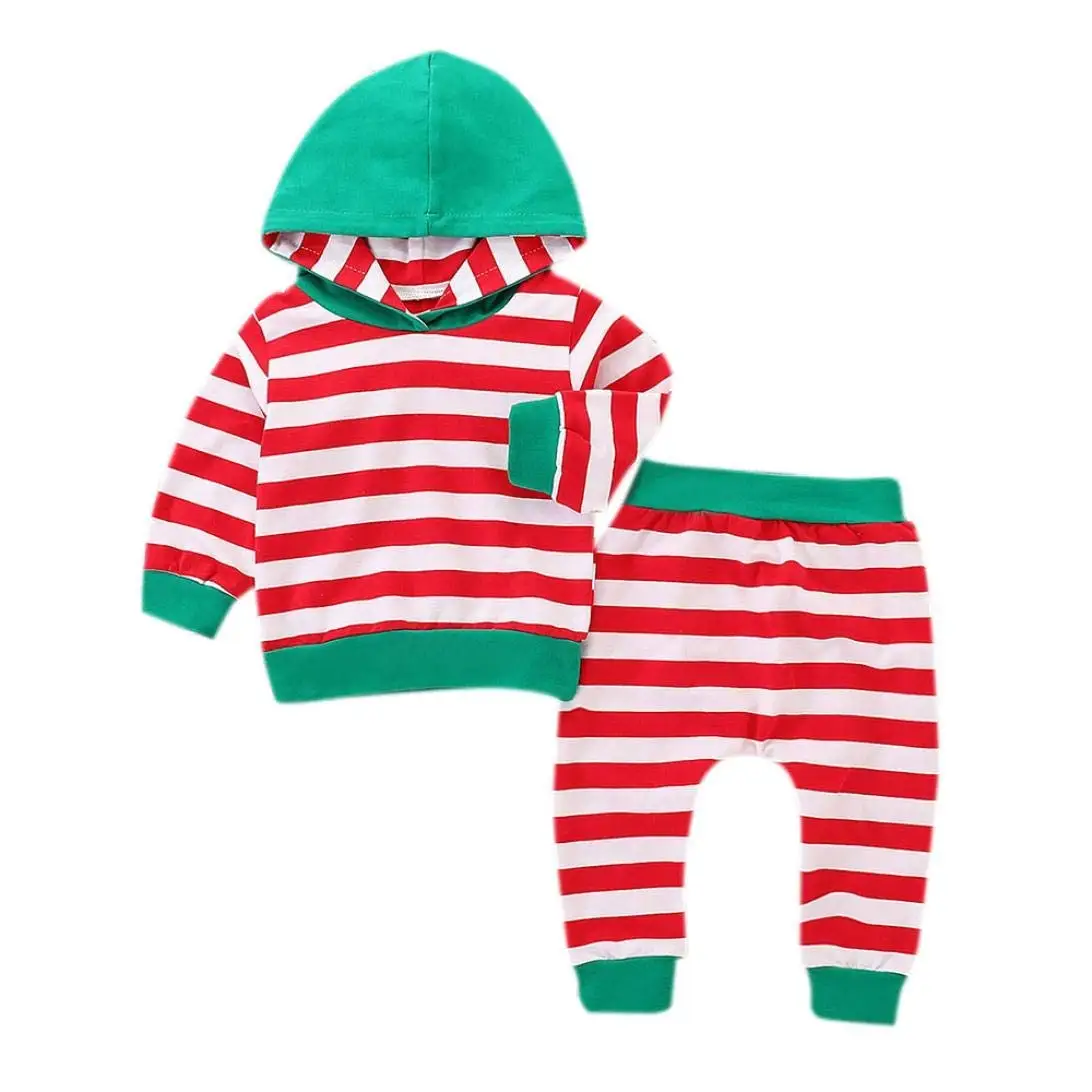 Infant Baby Boys Girls Hoodie Clothes Sets Long Sleeve Outfits 6-24 Months ❤️ 2Pcs Cartoon T Shirt Tops Pants