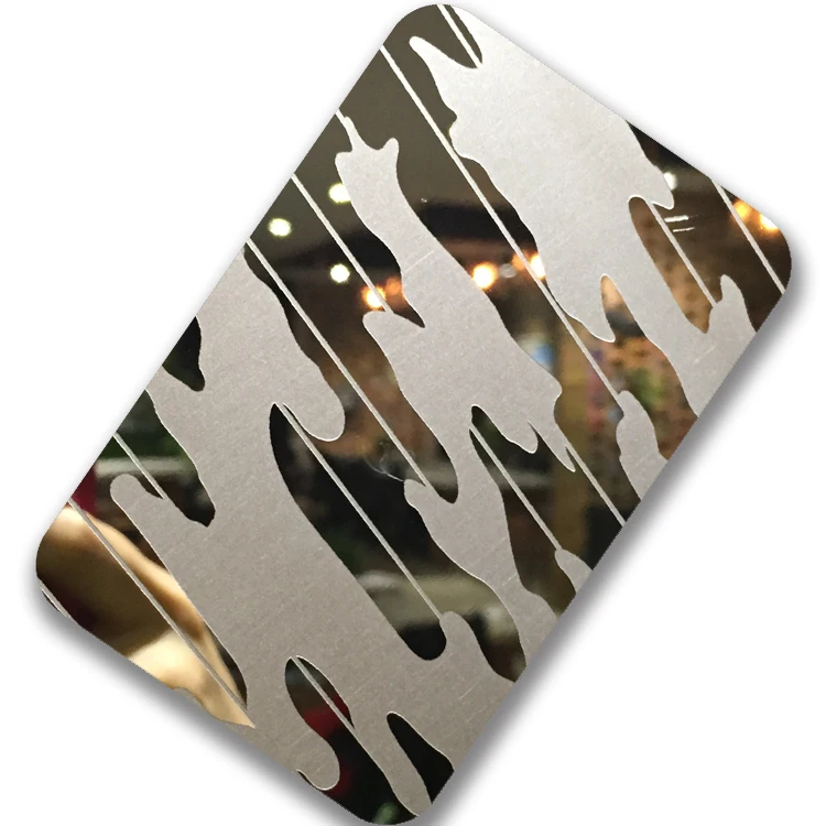 304/316 Etching / Pvd Colored Finish Stainless Steel Plate Buy High
