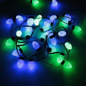 12v Christmas Tree Curtain Ws2811 Rgb Pixel Led Light String Light ...