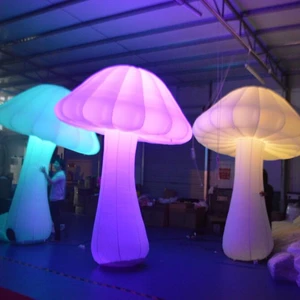 Giant Inflatable Mushroom Used Led Light With Er Giant Inflatable Mushroom Used Led Light With Er