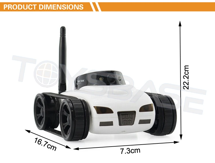 rc tank camera