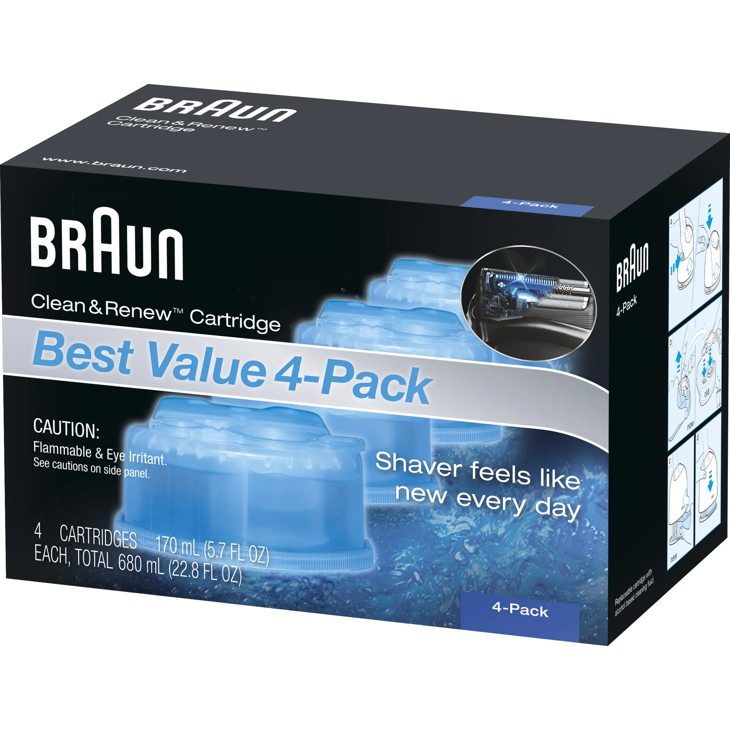 Braun clean. Картридж Braun ccr4. Braun CCR 4. Braun clean and Renew картридж. Braun Series clean Renew Cartridge.