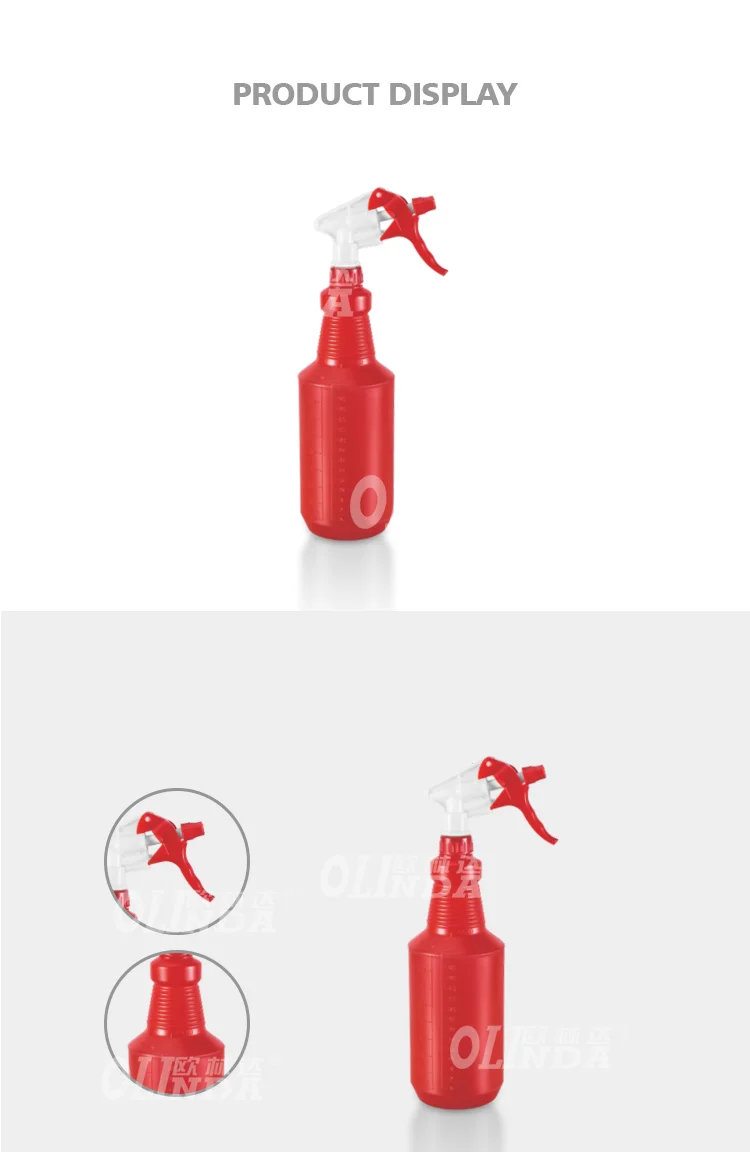 Cheap garden custom 750ml 1000ml mini pressure spray bottle plastic trigger sprayer china