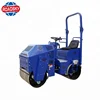 Hydraulic walk behind mini single drum vibratory pedestrian road roller