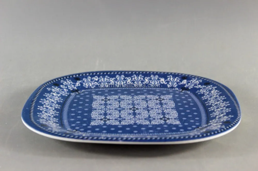 Square Shape Melamine Dessert Plate For America Market