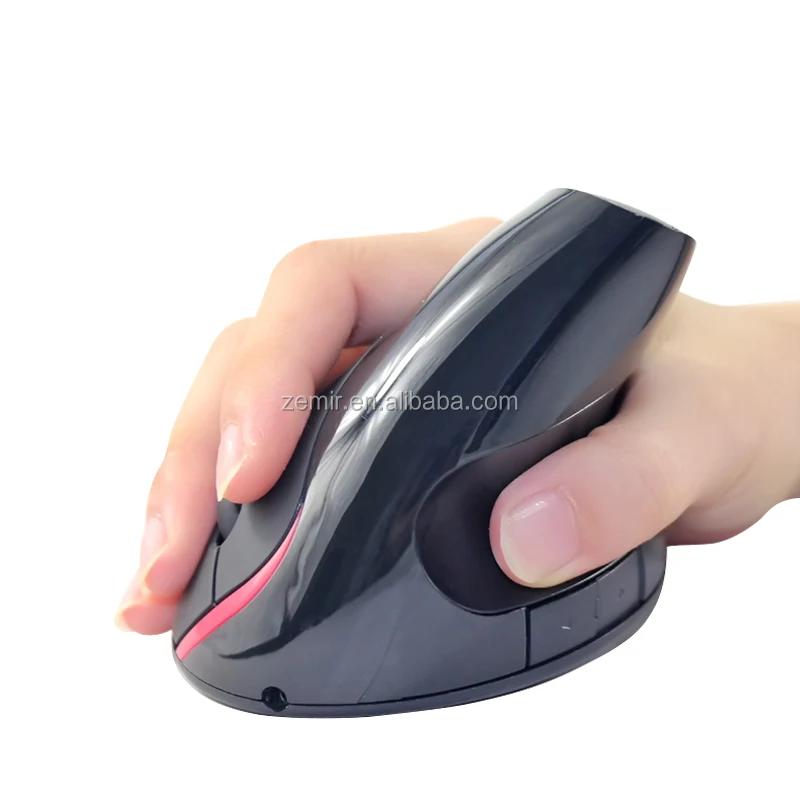 computer accessories S6 2.4G Wireless Ergonomic Vertical Mouse 1000 / 1200 / 1600DPI 5 Buttons Rechargeable Battery