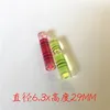 Brand new cylinder PMMA spirit level bubble vial hand Tool Parts made in China