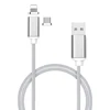 2017 Customize logo Quick Charge Data Magnet Micro USB Cable Mobile Phone Charger Magnetic USB Cable for iphone 8 for Android