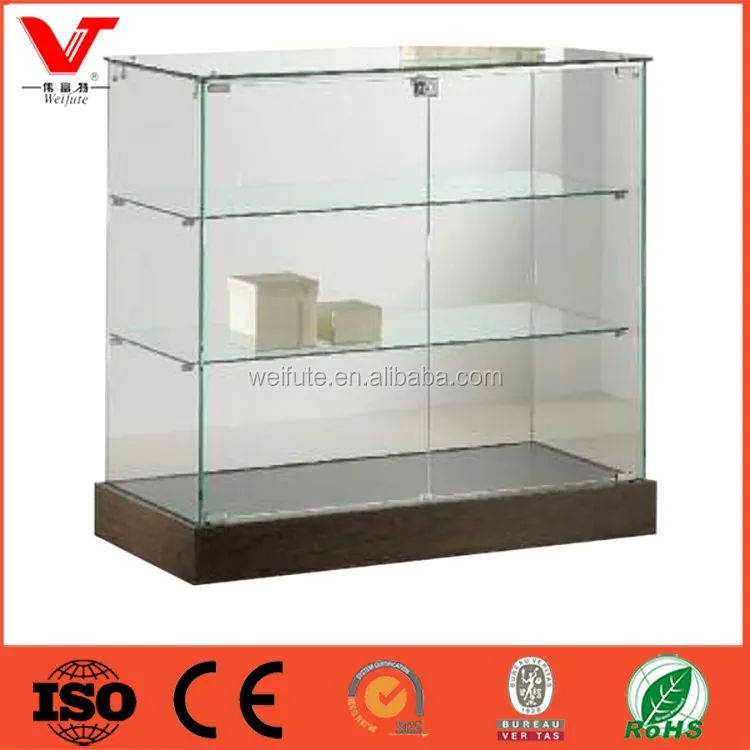 Customize Led Light Glass Display Jewelry Shop Decoration