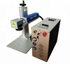 steel aluminum metal plastic mini split model 20w fiber laser marking machine