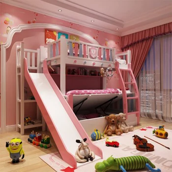 Home Furniture Loft Bedroom Set Solid Wood Frame Children Cartoon Bunk Bed Buy Bunk Bed Children Bunk Bed Loft Bunk Bed Product On Alibaba Com