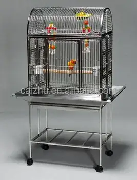 parrot stainless steel wholesale outdoor cage larger