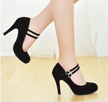 4 colors strap Flock women sexy high heels shoes high heel platform pumps 30 31 32 33 41 42 43 sy-1176