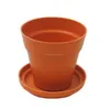 biodegradable Eco friendly bamboo fiber mini flower pot