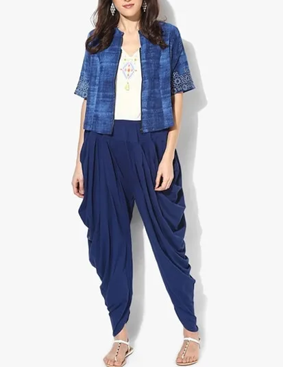 navy blue salwar kameez designs