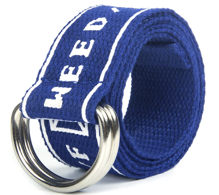 Unisex Custom Design Print bing Cotton Belt Print Cotton  Canvas