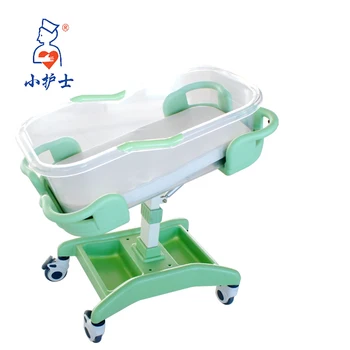 plastic hospital bassinet
