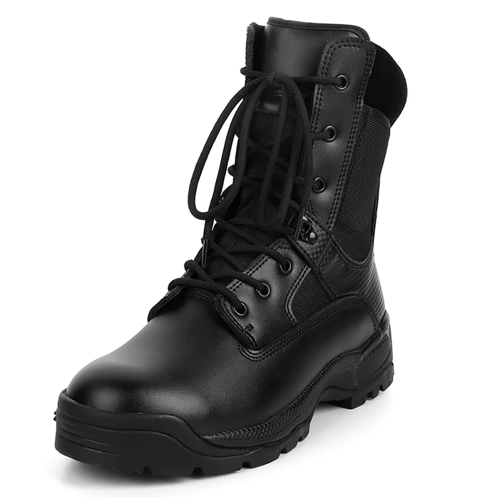 Cqb.swat Laceup Steel Toe Protected Police Tactical Military Boots