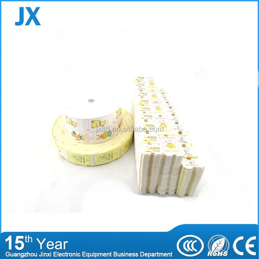 Customized Barcode Redemption Scustom Scratch Off Lottery Tickets Buy