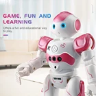 熱い! jjrc r2 2.4グラムusb充電ダンスrcロボットインテリジェントプログラミングのおもちゃ子供キッズ誕生日ギフトプレゼント