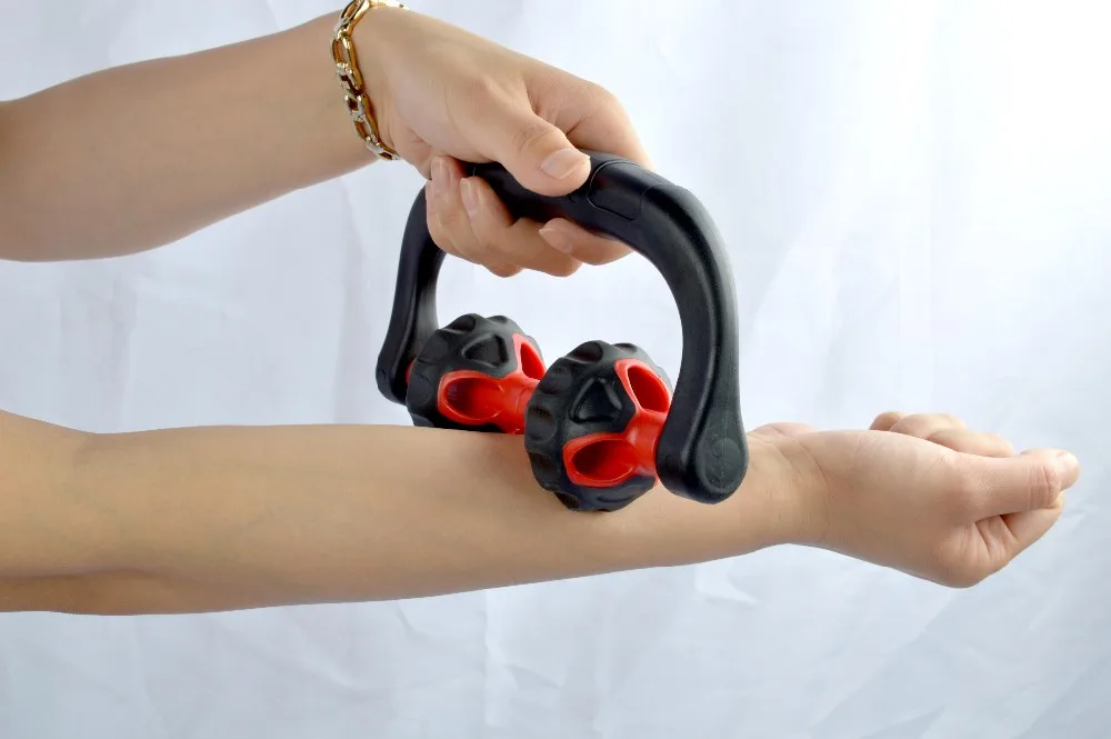 带把手的健身按摩棒