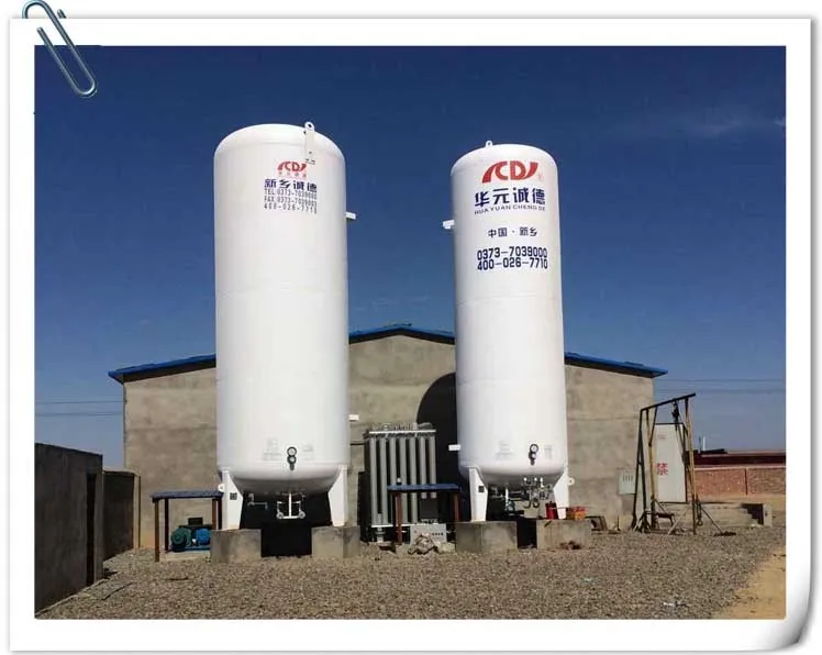 20000l 16bar Cryogenic Nitrogen Tank Supplier Liquid N2 Tank Price