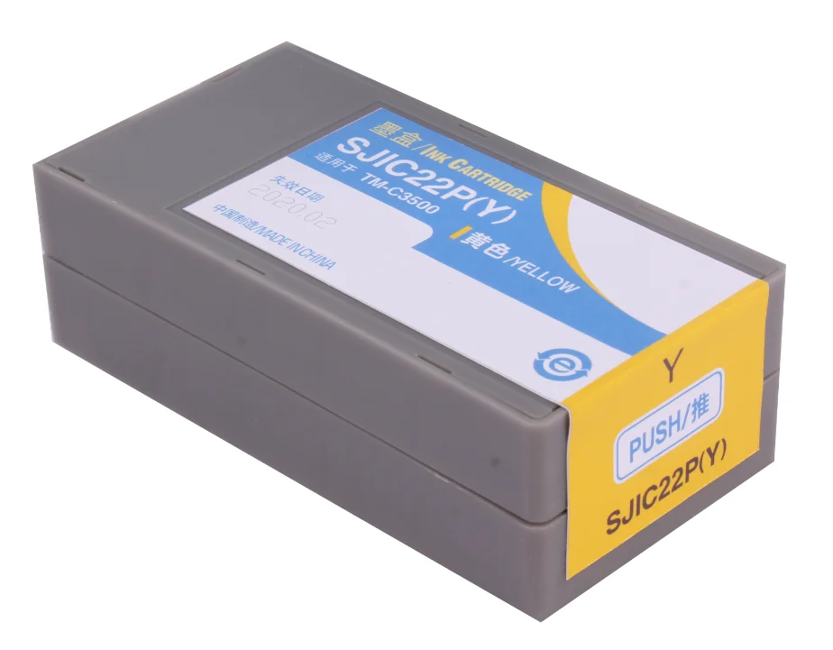 Sjic22p Ink Cartridge Ink Cartridge Compatible With Epson Tm-c3500 ...