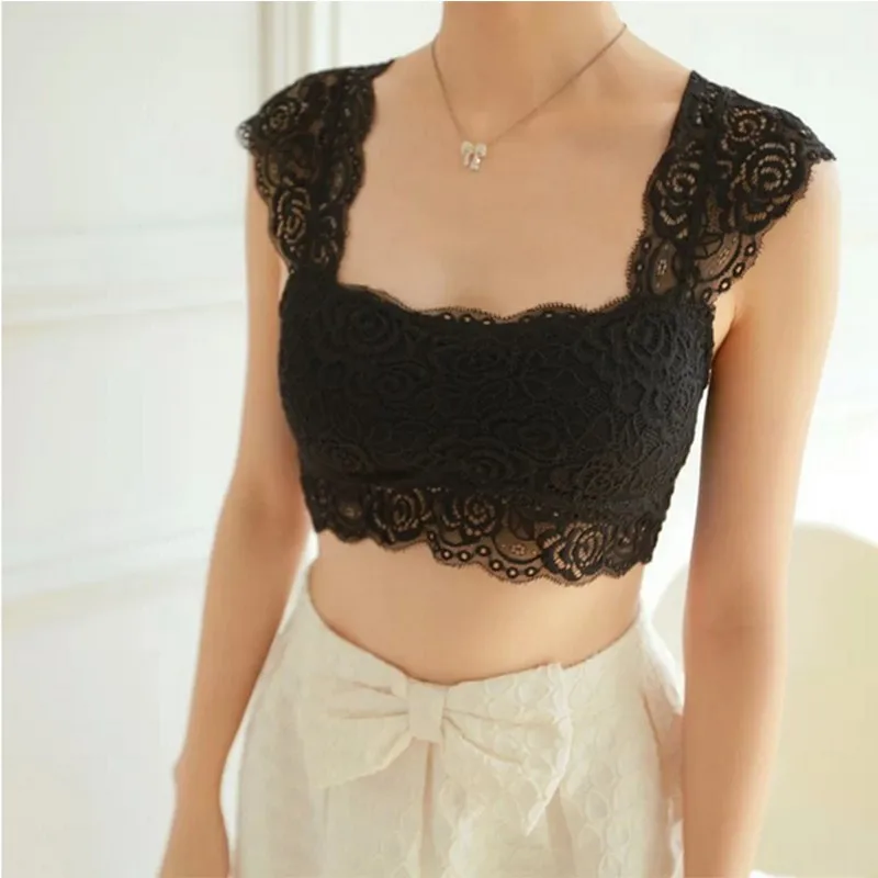 时尚风格定制蕾丝胸罩性感美女背带内衣新款女性性感蕾丝文胸紧身上衣