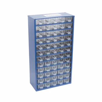 Plastic Small Parts Compartment Storage Box Organizer Cabinet 48