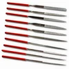 mini diamond needle file 10 Piece Set 5 1/2" Long designed for general use in tool and die making