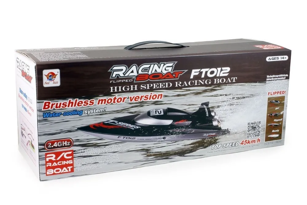 FEILUN FT012 Upgraded FT009 2.4G 50KM/H High Speed Brushless Racing RC Boat For 