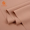 Wholesale soft leisure textiles customized woven 2*2 twill sport wear polyester fabric for garment
